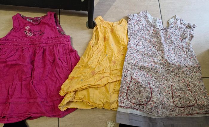 Lot 16 robe fille 1 salopette 12 mois obaidi disney - photo numéro 4