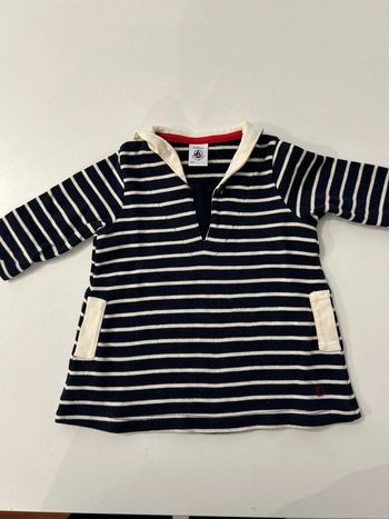 Robe marinière Petit Bateau 6 mois