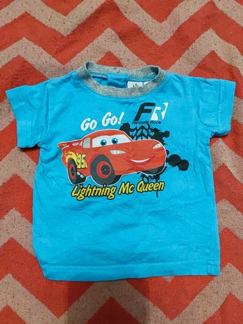 T-shirt cars T.3 mois