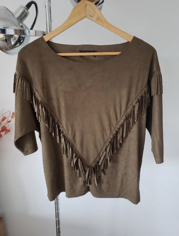 Haut à franges