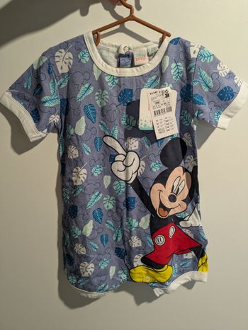 Combinaison short Disney neuve