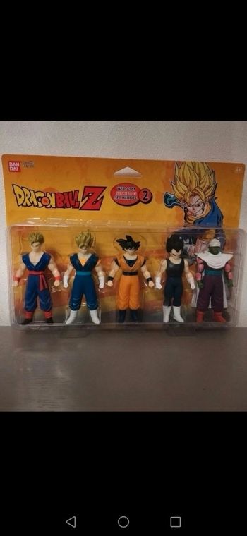 Figurines dragonball z set héros