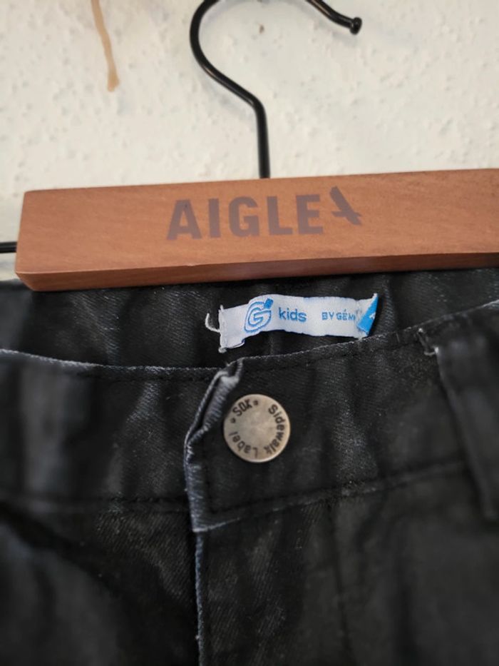 Pantalon noir garçon 👦 gemo 8ans - photo numéro 4