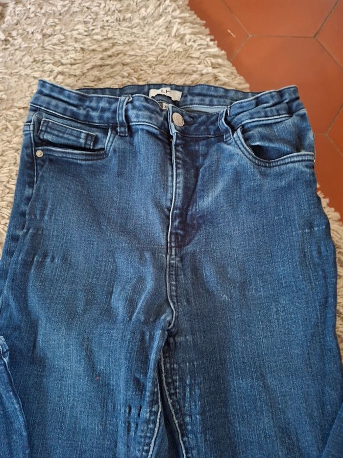 Jean slim taille 40 soit l femme la halle - photo numéro 2