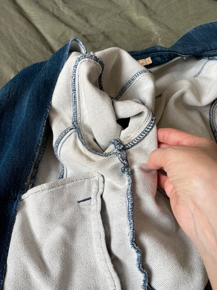 Veste courte en jeans DDP TS - photo numéro 6