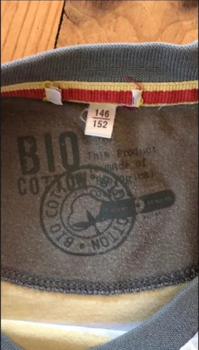 🤩10 ans 11 ans 12 ans here and there superbe tee shirt en coton bio - photo numéro 6