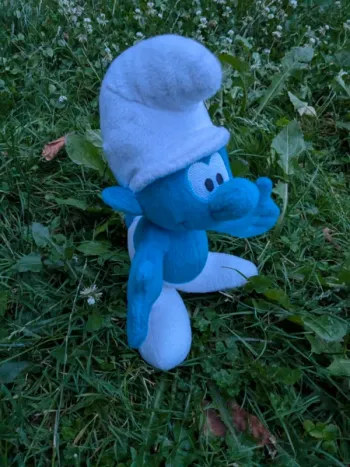 Peluche schtroumpf