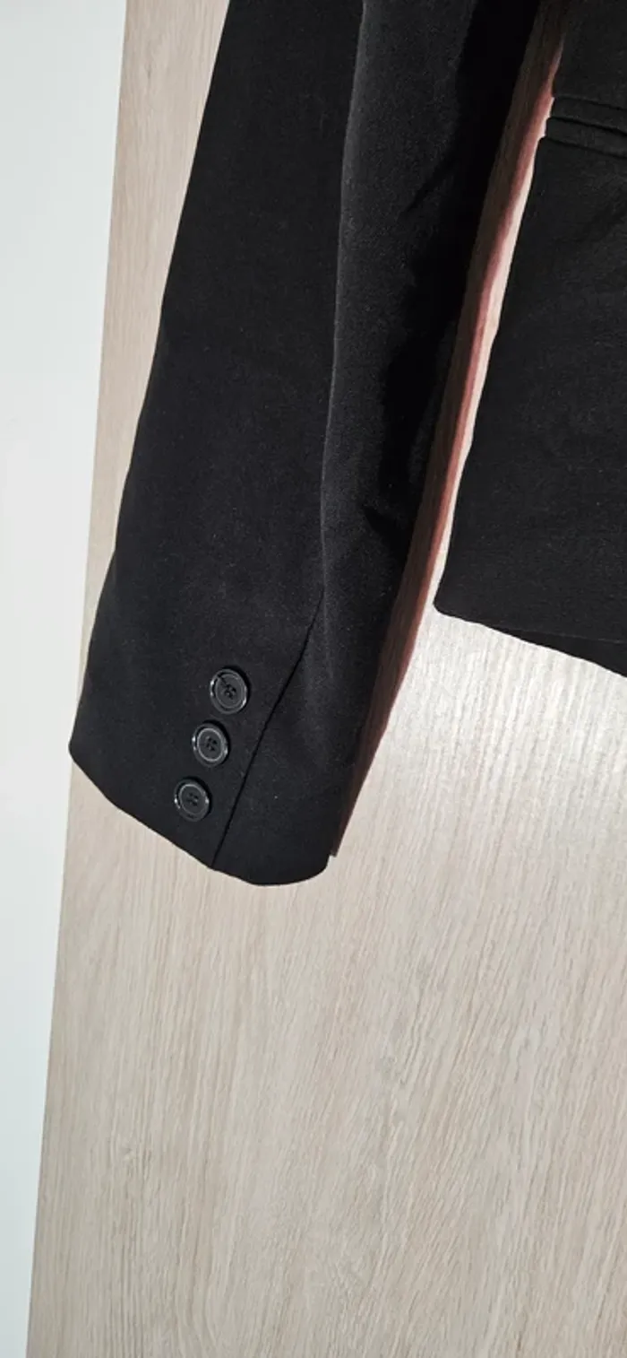 Veste de tailleur noire Straboski taille 40 - photo numéro 5