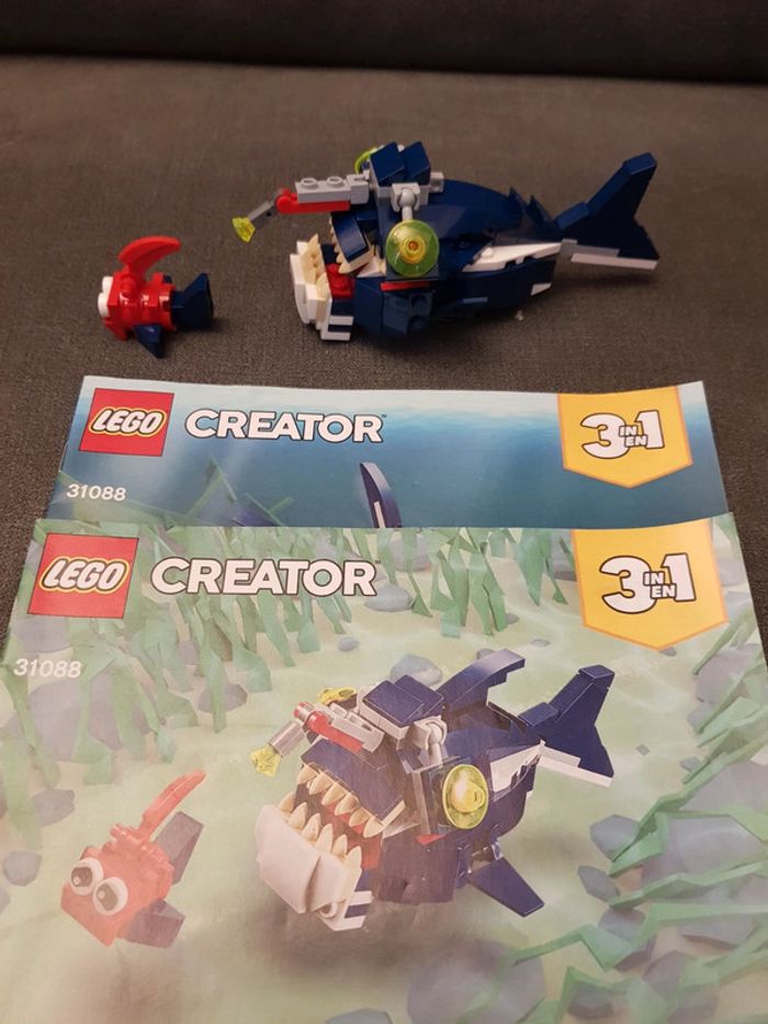 Créatures marines lego creator - photo numéro 3