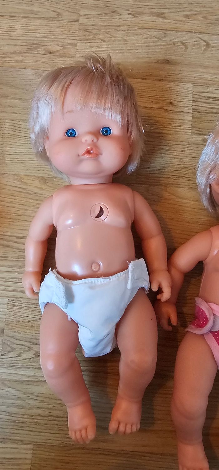 Poupées bébés jumeaux nenuco avec pots - photo numéro 6
