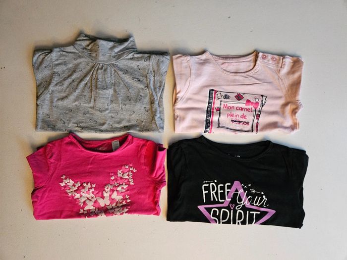 Lot tee-shirts / sous-pulls