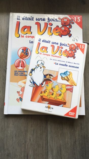 Livre+dvd il était une fois la vie la moelle osseuse les greffes n.15