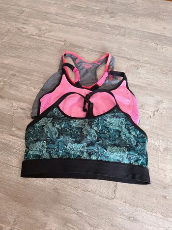 Lot de 3 brassières