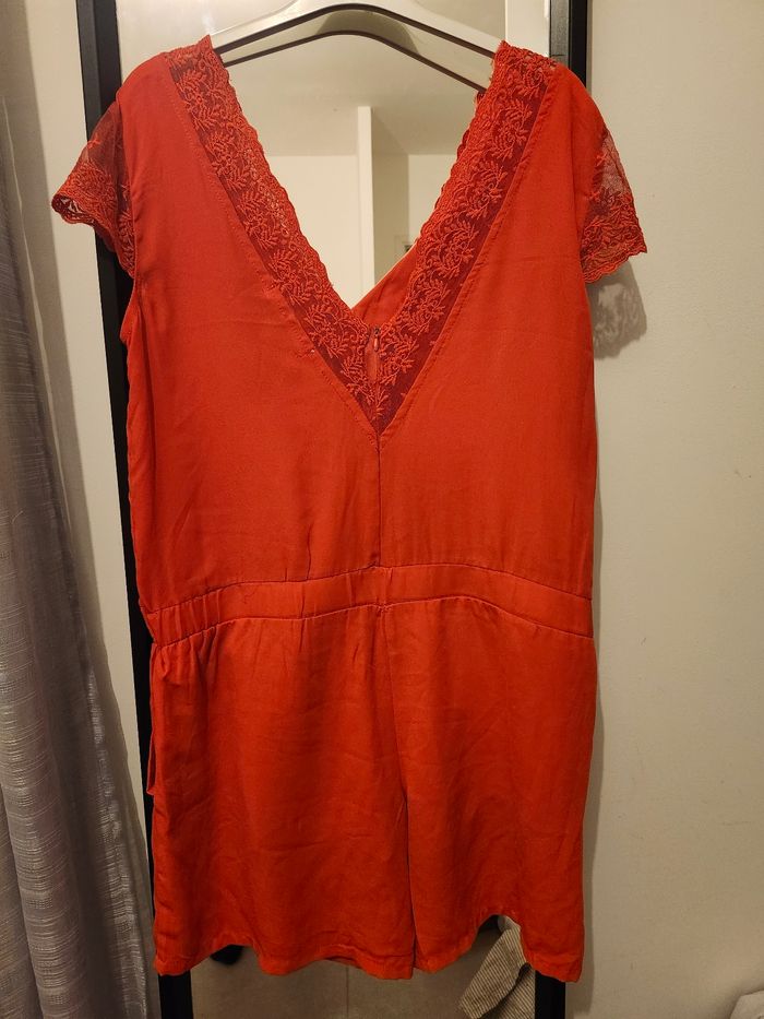 Combishort taille S orange corail - photo numéro 2