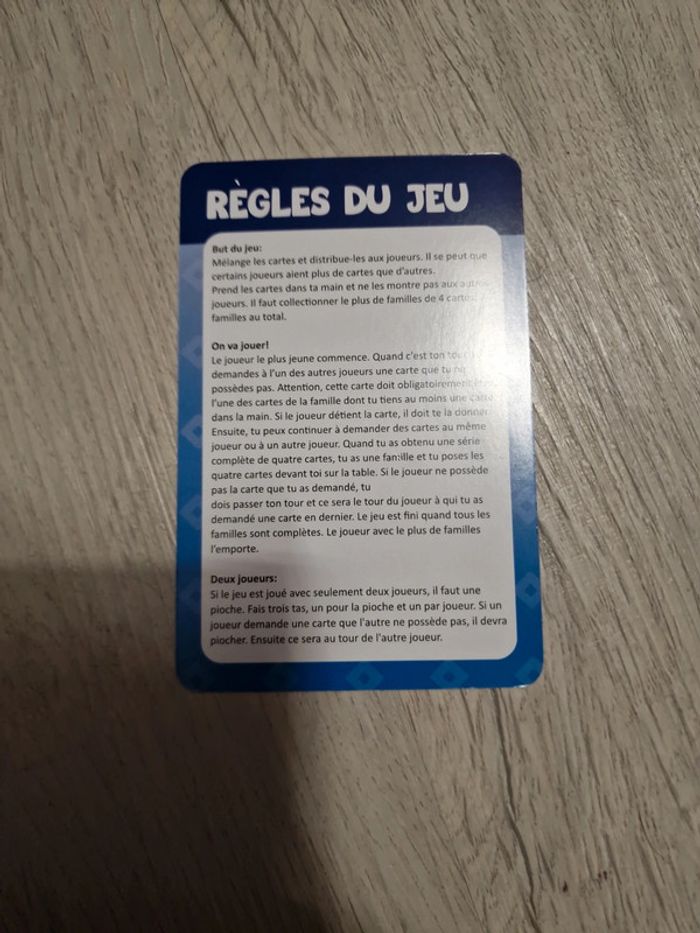 Jeu de 8 familles - photo numéro 3