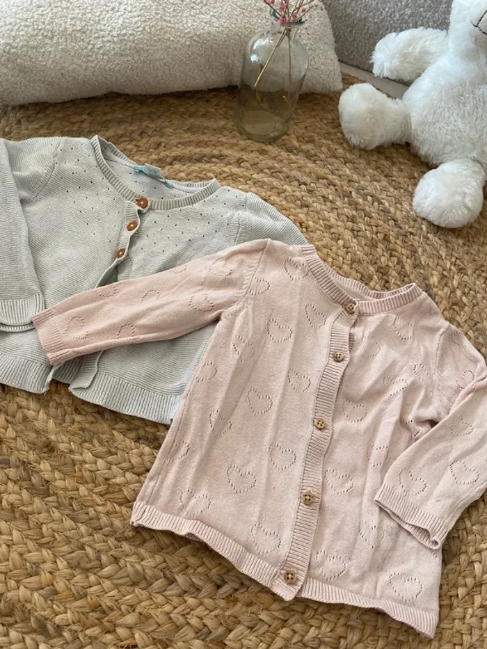 Lot de deux gilets