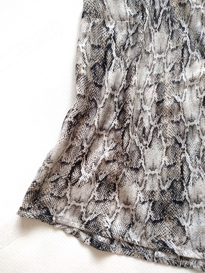 Débardeur blouse imprimé serpent - photo numéro 3