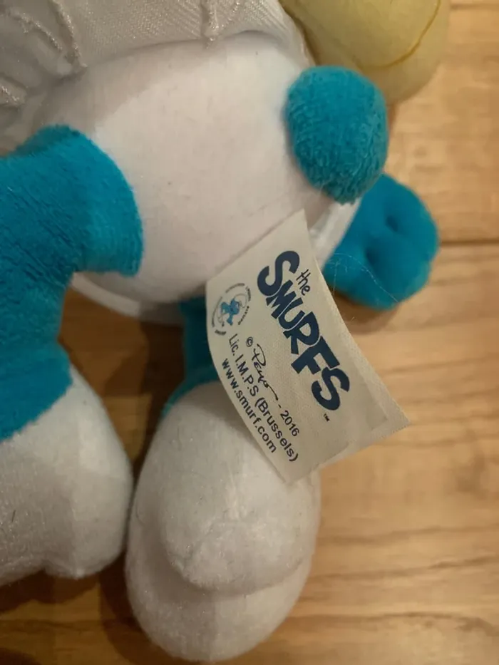 Peluche schtroumpfette - photo numéro 4