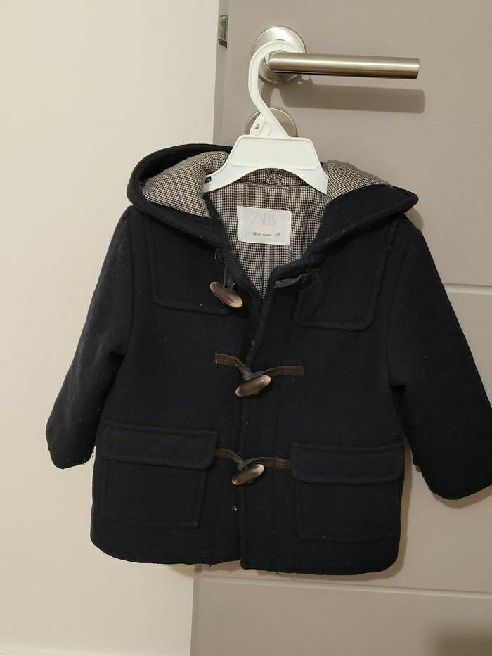 Manteau bleu marine