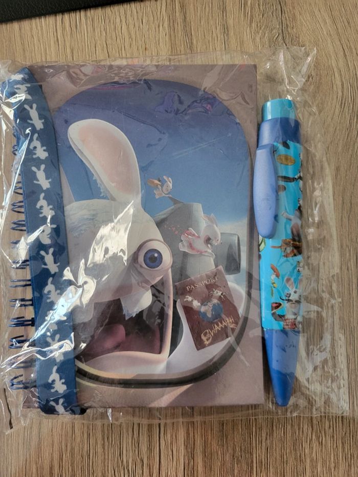 Carnet de note lapin crétin