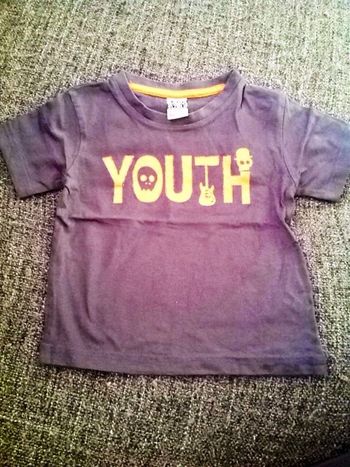 Tee-shirt Tape à l'œil noir - 2 ans