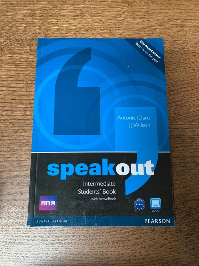 Manuel scolaire Speakout Intermediate