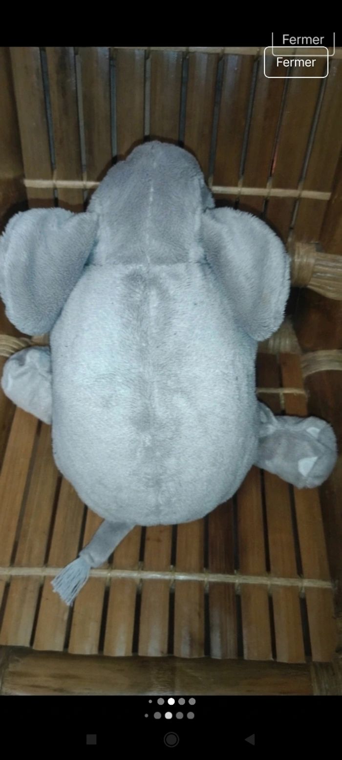 Très belle peluche éléphant p5 - photo numéro 2