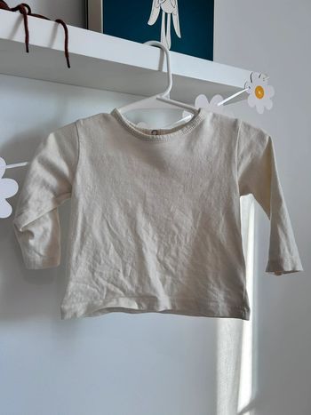 Haut manche longue beige