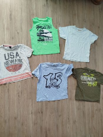 Lot Tee shirt garçon taille 8ans