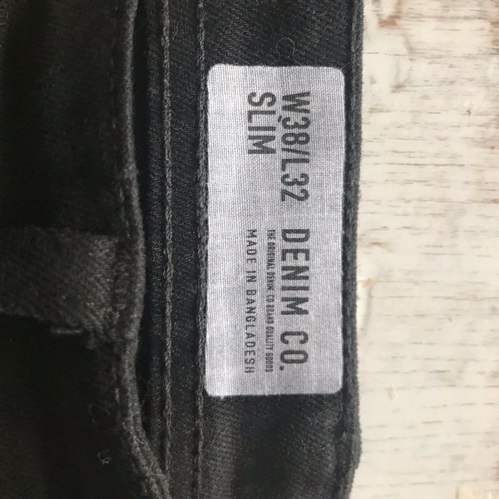 Jean bleu noir taille w38/l32( 48) primark - photo numéro 2