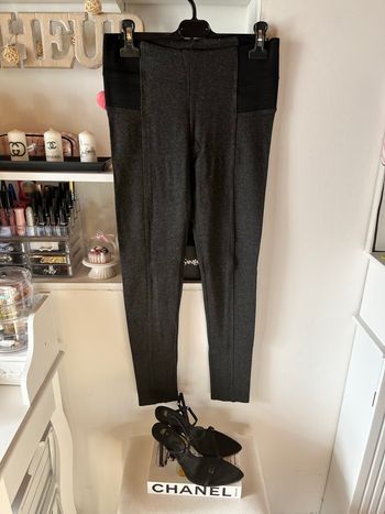 Legging Zara épais gris élastique T38 TBE 🩶