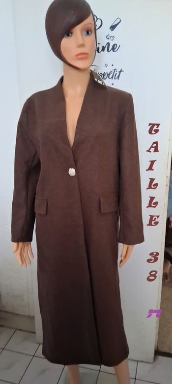 Veste longue et chic