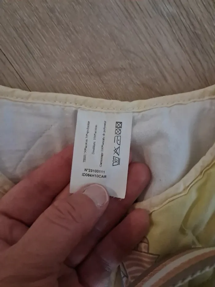 Gigoteuse turbulette demi saison jaune - photo numéro 4