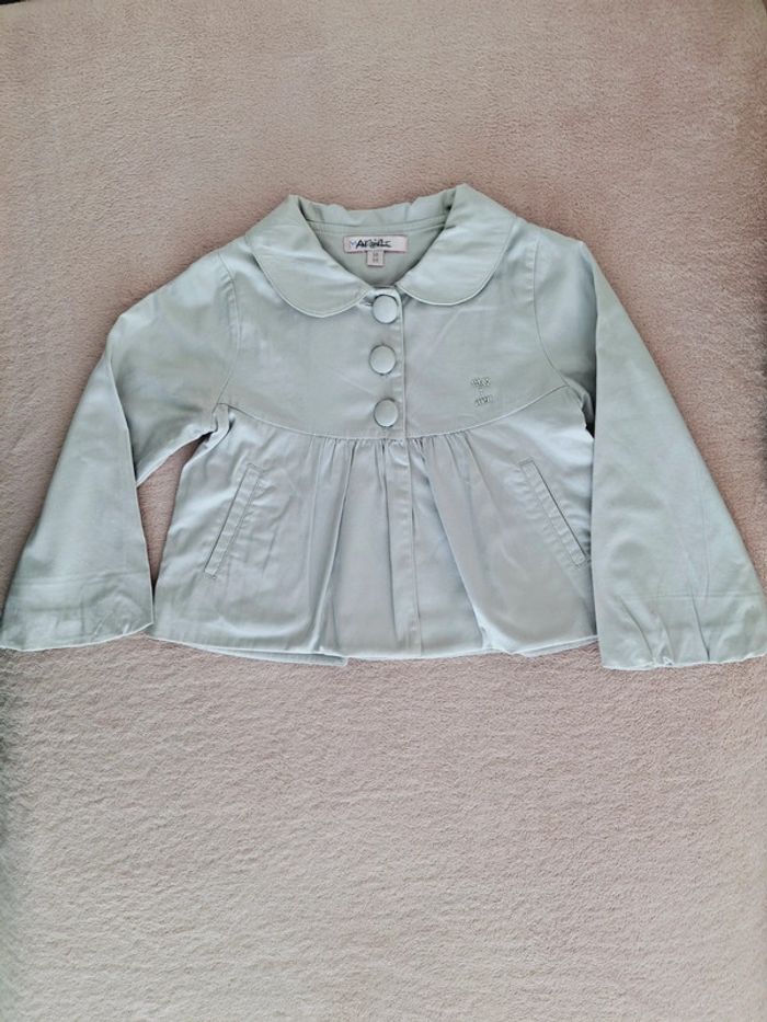 Veste d'extérieur en coton Repetto 3 ans gris clair