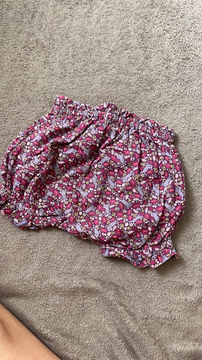 Short bouffant motif chat du pareil au même taille 12 mois - photo numéro 2