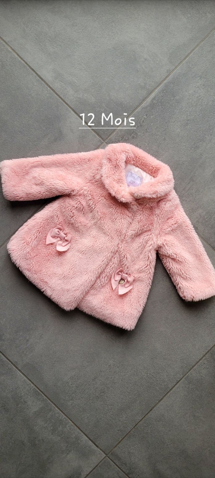 Manteau fausse fourrure