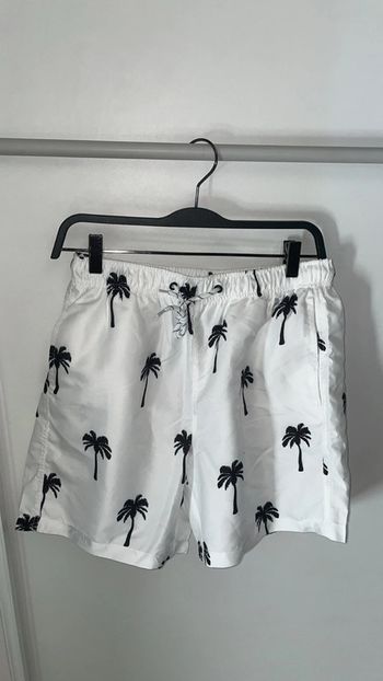 Short de bain Manfinity - Neuf - Taille S - Palmiers tropicaux