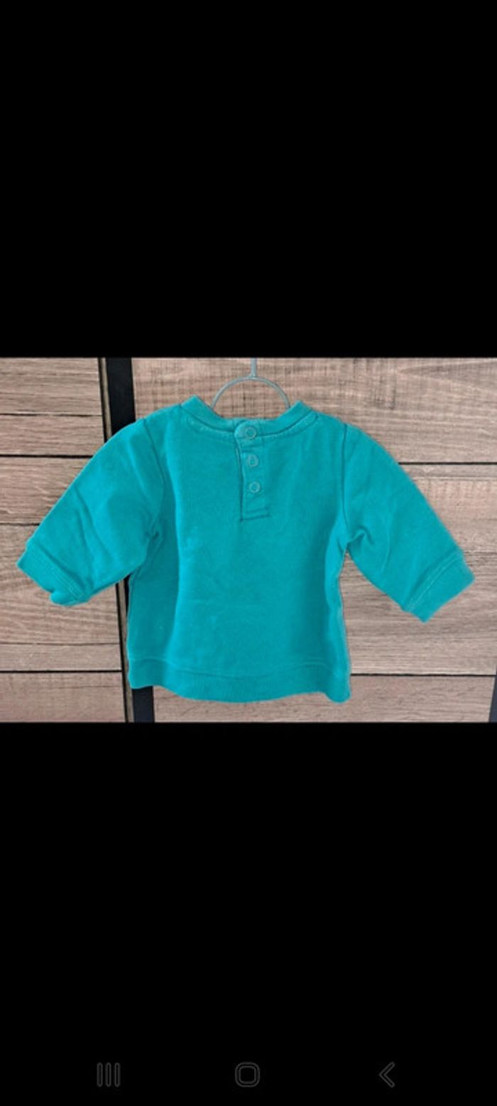 Sweat bleu Orchestra 3 mois - photo numéro 4