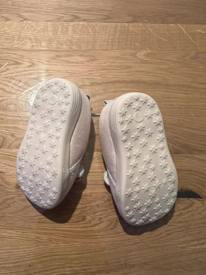 Chaussons rose pale bébé fille Okaïdi 19 - photo numéro 3