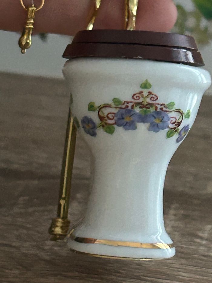 WC, miniature pour maison de poupée - photo numéro 9