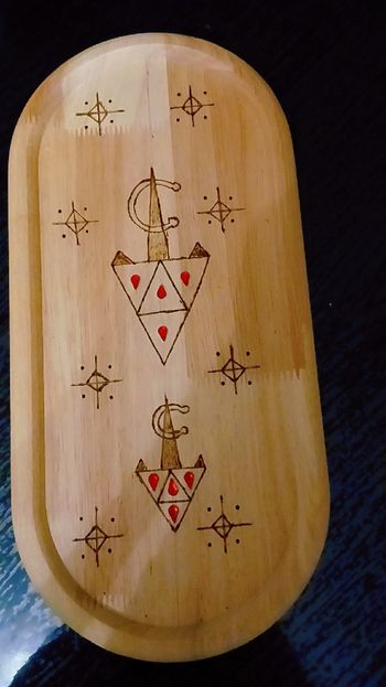 Plateaux berbère gravés a main