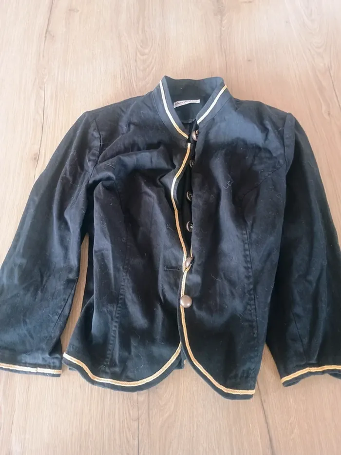 Veste courte blanche Anne Weyburn L - photo numéro 3