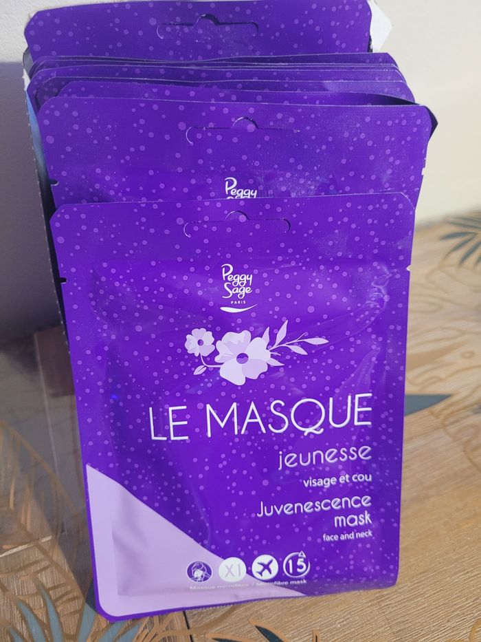 8 masques tissus jeunesse Peggy Sage - photo numéro 2