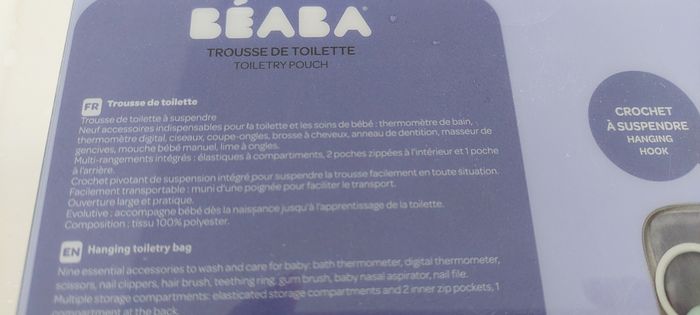 Trousse de toilette bébé - photo numéro 3