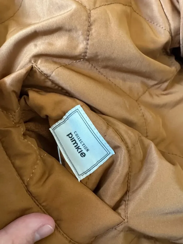 Manteau marron réversible Pimkie, très bon état, taille XL pour femme - photo numéro 7