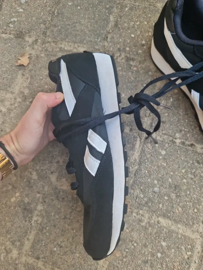Baskets Femme Reebok 41  Rewind Run FX2957 Core Black White Blush Metal - photo numéro 4