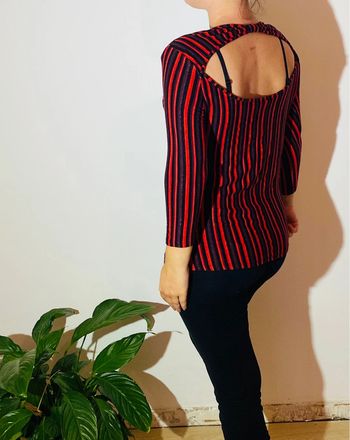 T-shirt manche longue dos-nu taille taille 36 Pimkie