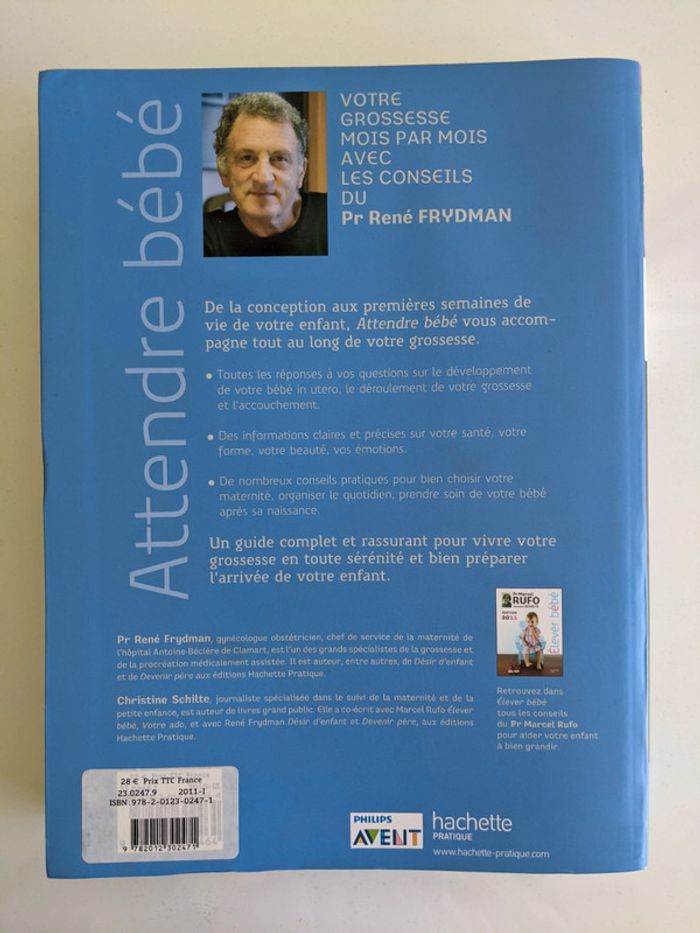 Livre " Attendre bébé " Pr Frydman - photo numéro 2