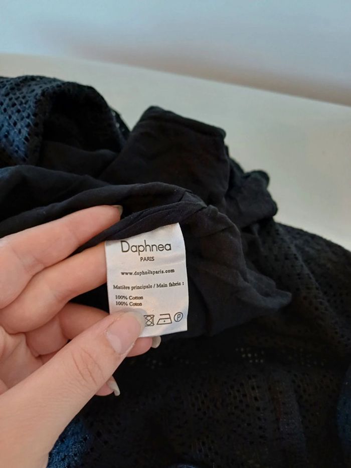 Robe longue noire neuve en dentelle Daphnea taille S 36 - photo numéro 13