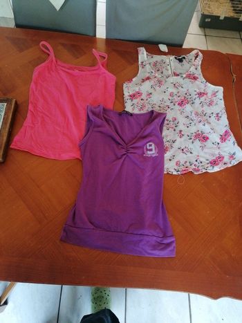 Lot de 3 débardeurs taille S